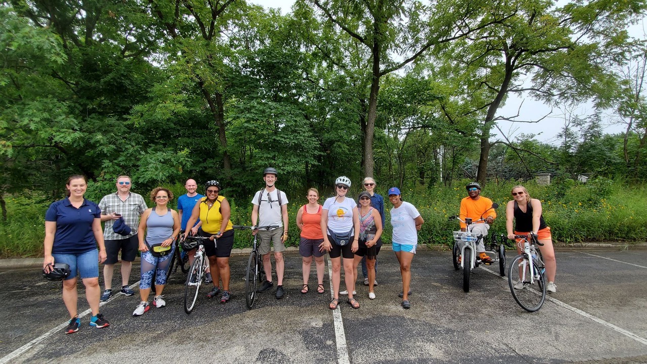 Todd, Heidi and Jane attend IHC Bike Ride - WJW Architects